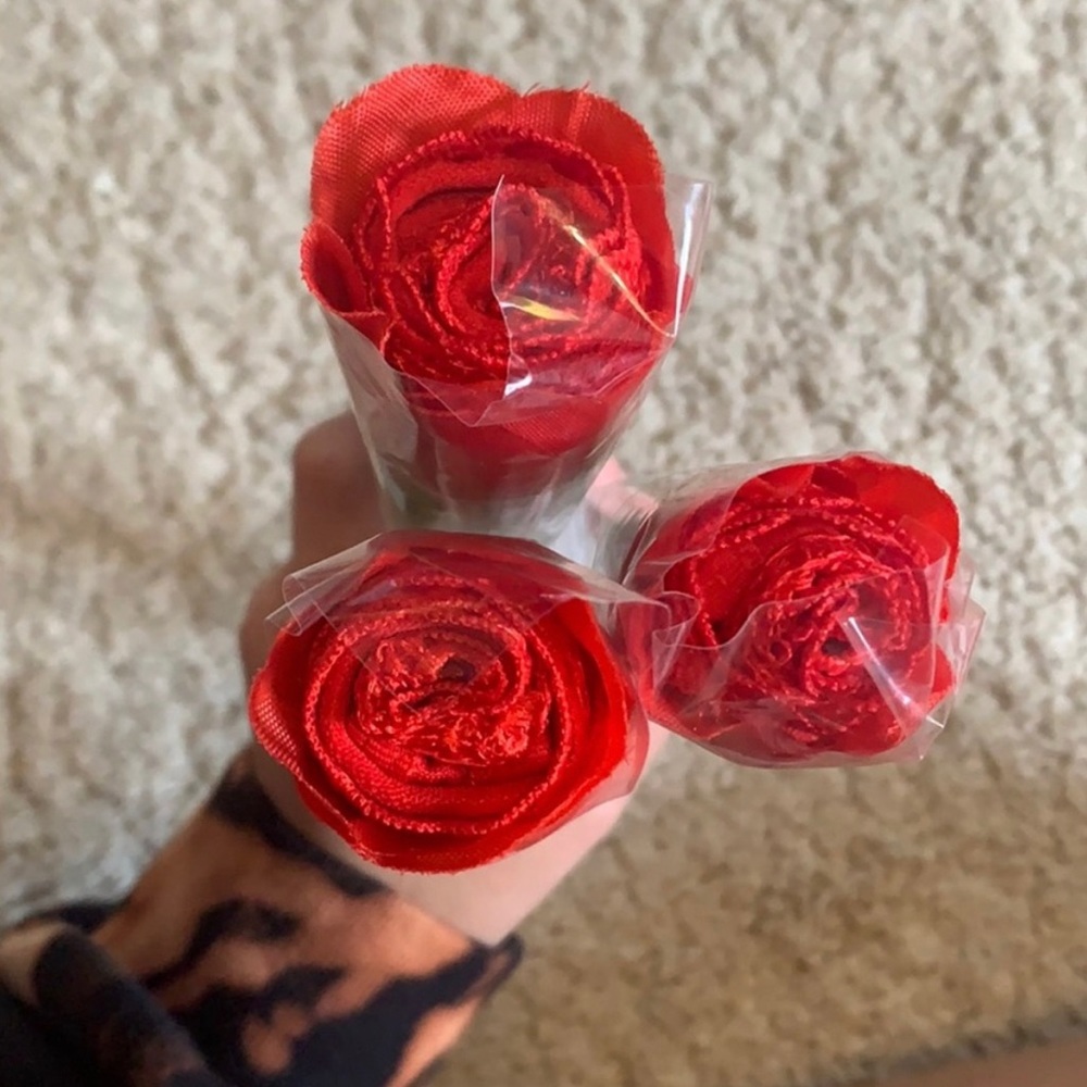 rose with underwear inside, bundle of 4, $36 a bundle